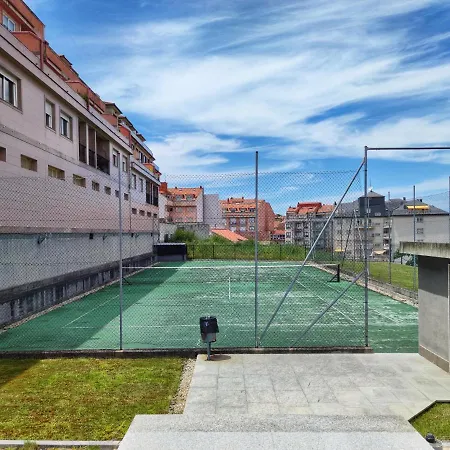 Desconectaengalicia Atico La Perla, Piscina Y Pista Tenis Lejlighed