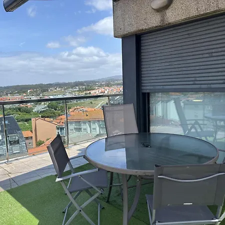 Desconectaengalicia Atico La Perla, Piscina Y Pista Tenis Sanxenxo