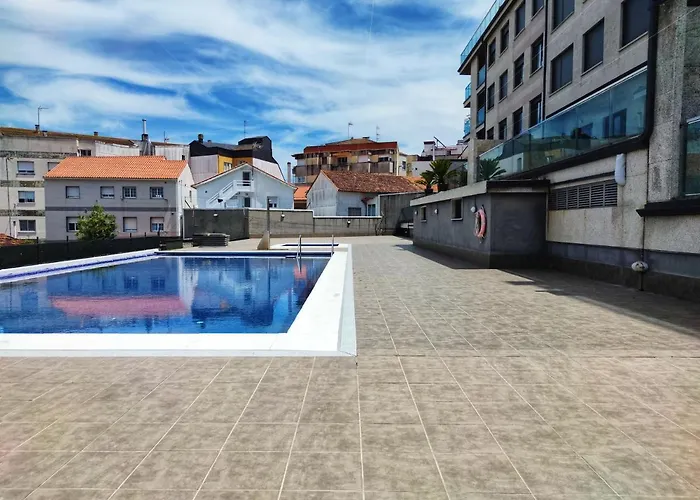 Desconectaengalicia Atico La Perla, Piscina Y Pista Tenis Apartment *