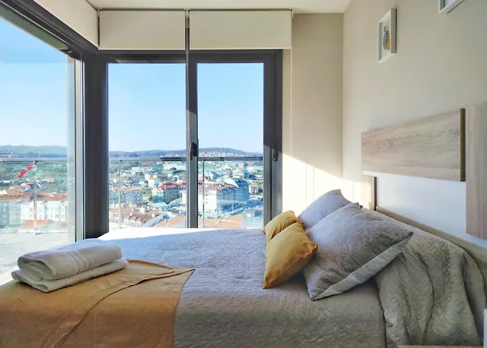 Desconectaengalicia ático La Perla, Piscina Y Pista Tenis Apartamento